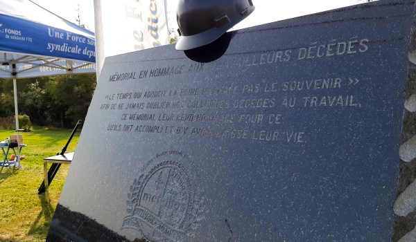 Jour de deuil pour commémorer les blessures ou décès liés à un accident de travail