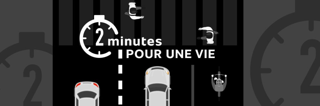 Logo de lopération voiture avec un chronomètre