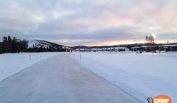 L’anneau de glace en construction pour encore quelques semaines