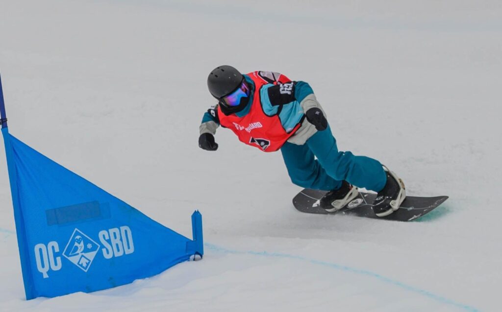 Planche à neige : une première compétition cette saison pour Élizabeth Lavoie