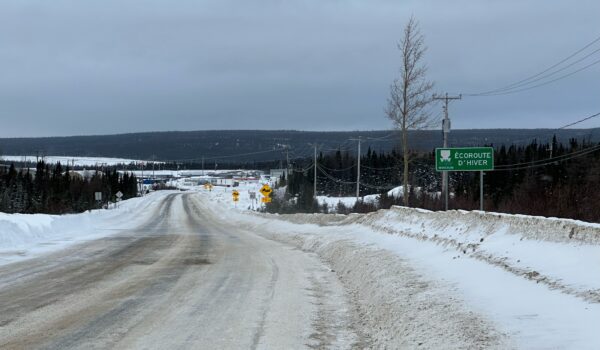 Un deuxième hiver avec une écoroute d’hiver à Fermont