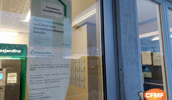 Caisse Desjardins : pas d’impact pour certains gros joueurs de Fermont