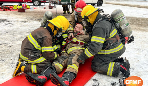 Formation d’autosauvetage pour les pompiers de Fermont