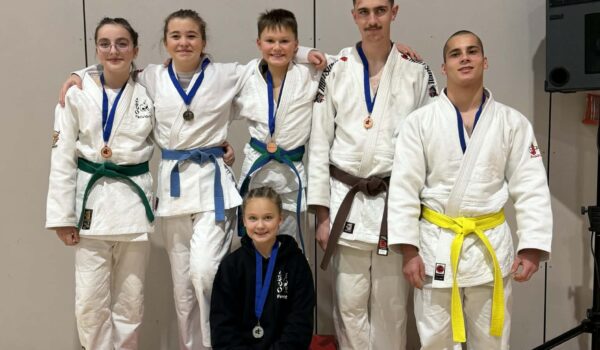Huit médailles pour huit judokas fermontois à Baie-Comeau
